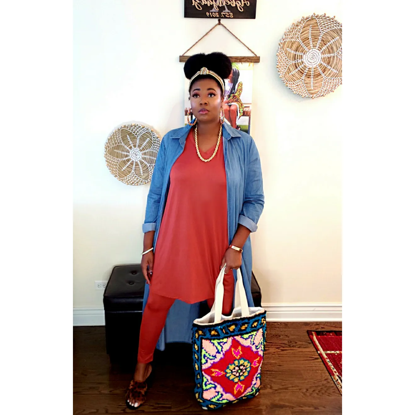 UC Luxe: Mardi Gras Fluff Tote