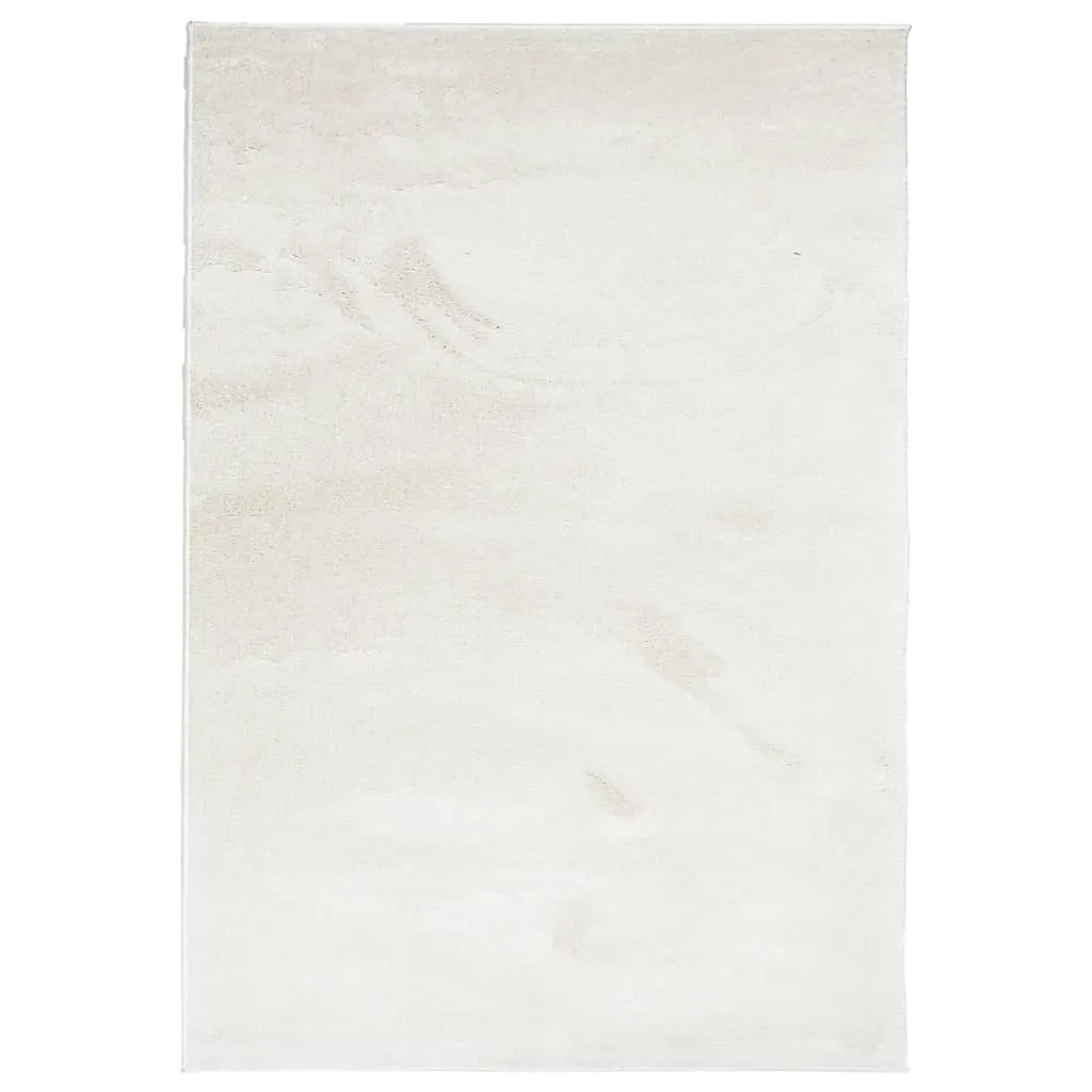 vidaXL Beige OVIEDO Rug - Soft, Durable, 200x280 cm - Modern Home Decor