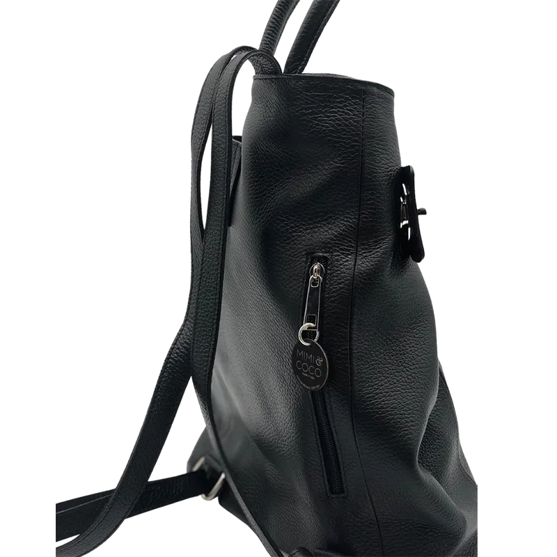 Viola Womens Leather Backpack