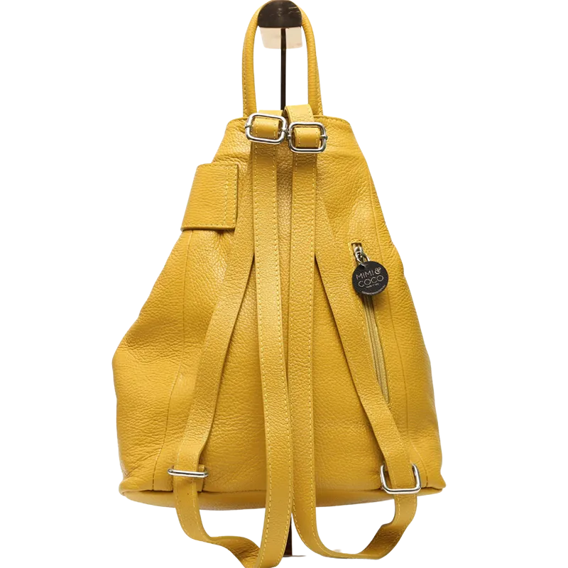 Viola Womens Leather Backpack