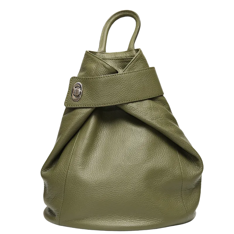 Viola Womens Leather Backpack