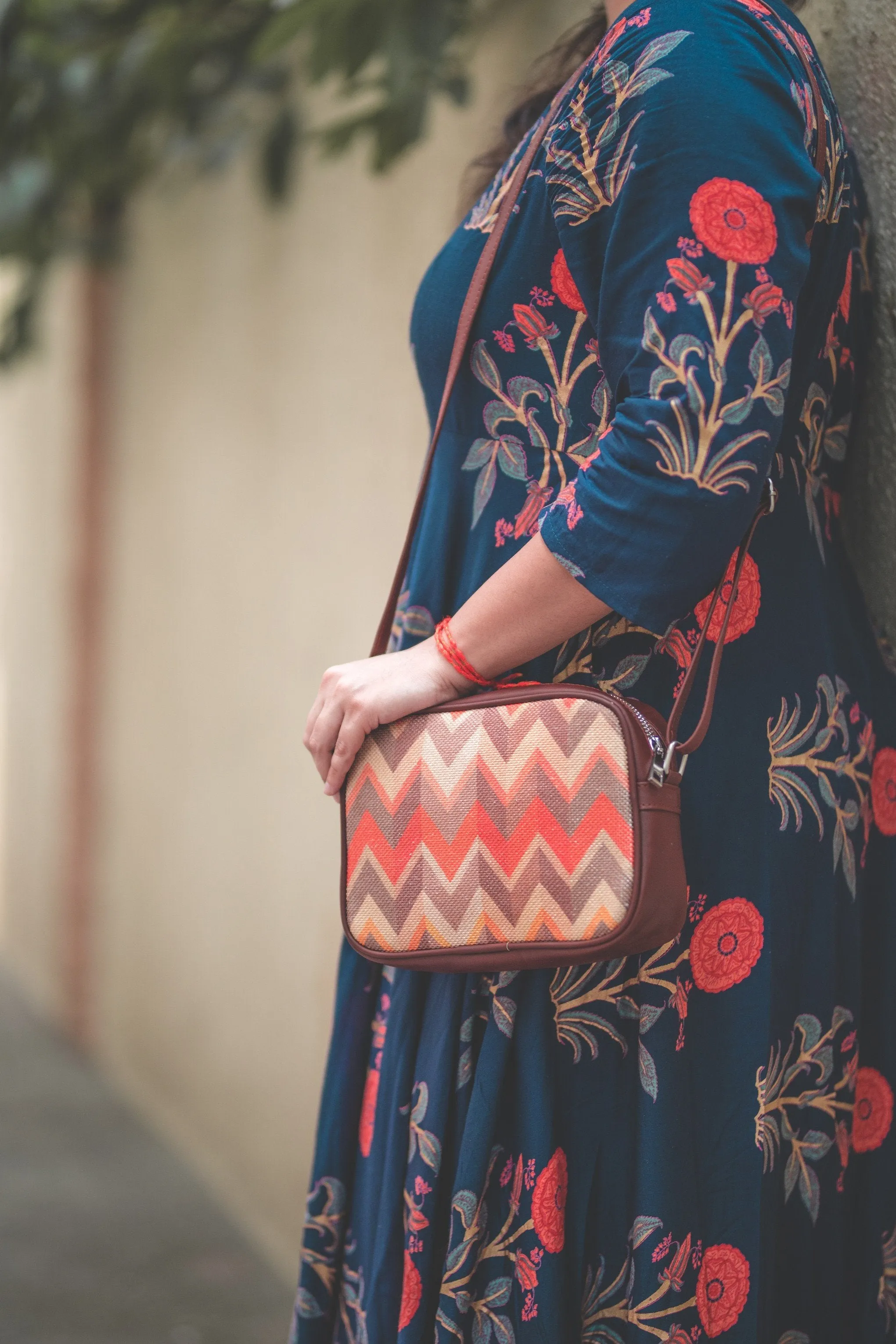 Wavbeach - Women's Office Bag & Sling Bag Combo