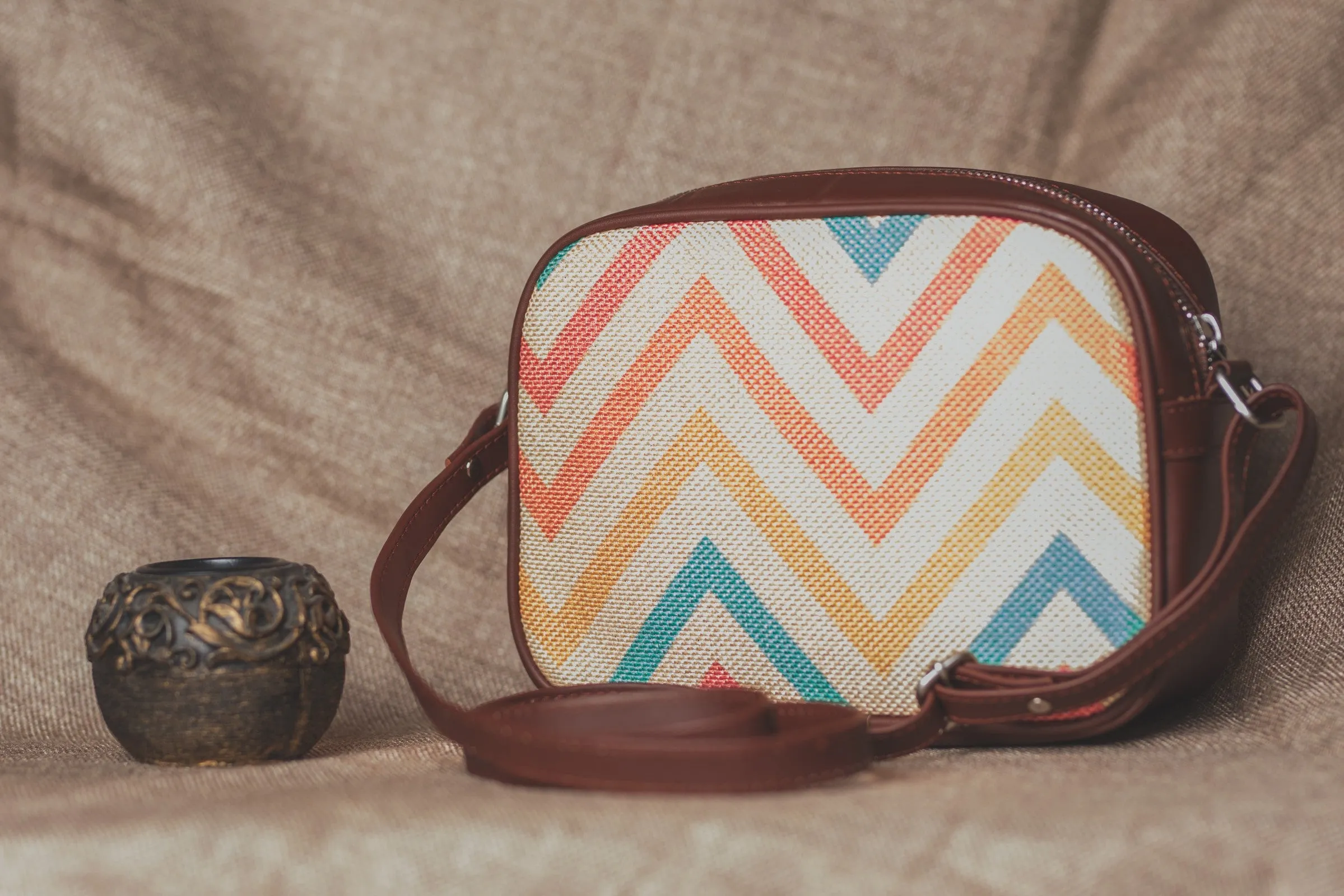 Wavbeach - Women's Office Bag & Sling Bag Combo