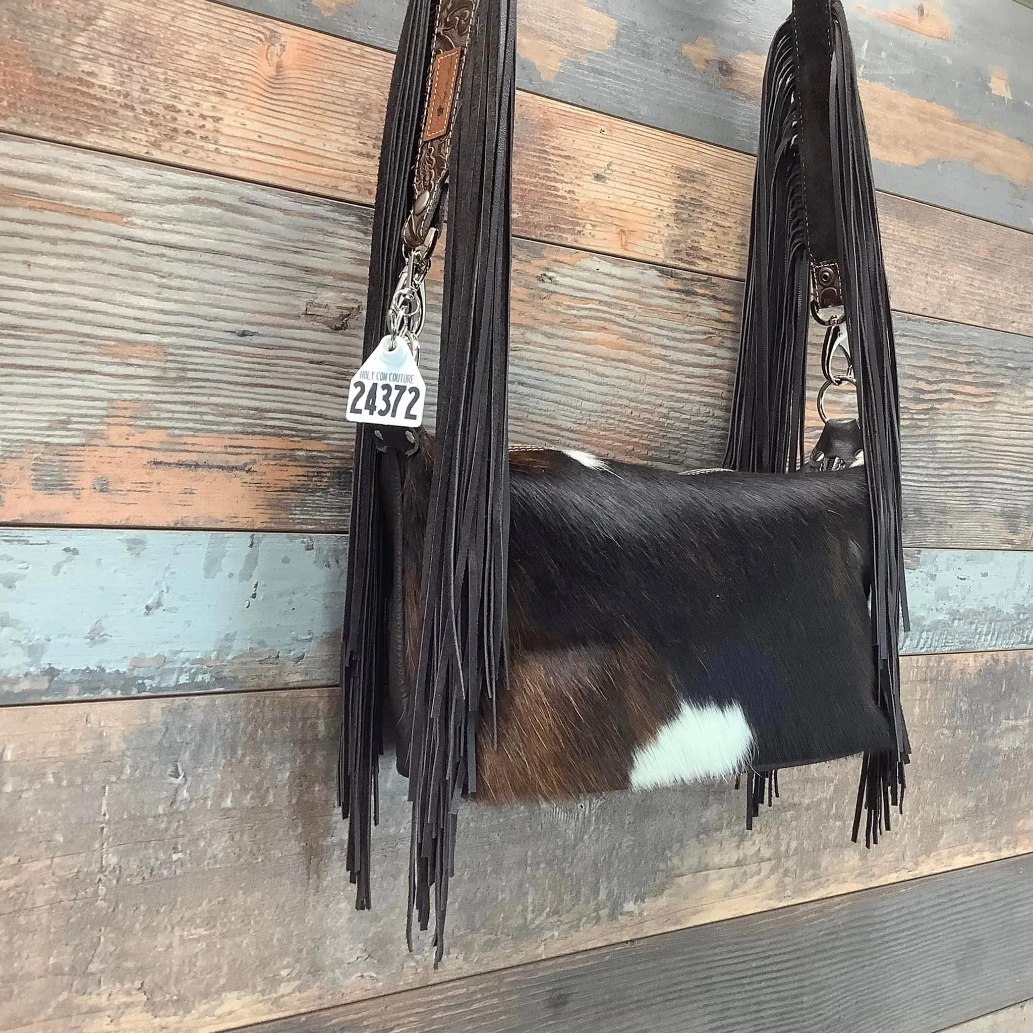 Western Mini Leather Fringe Strap 36" #24372