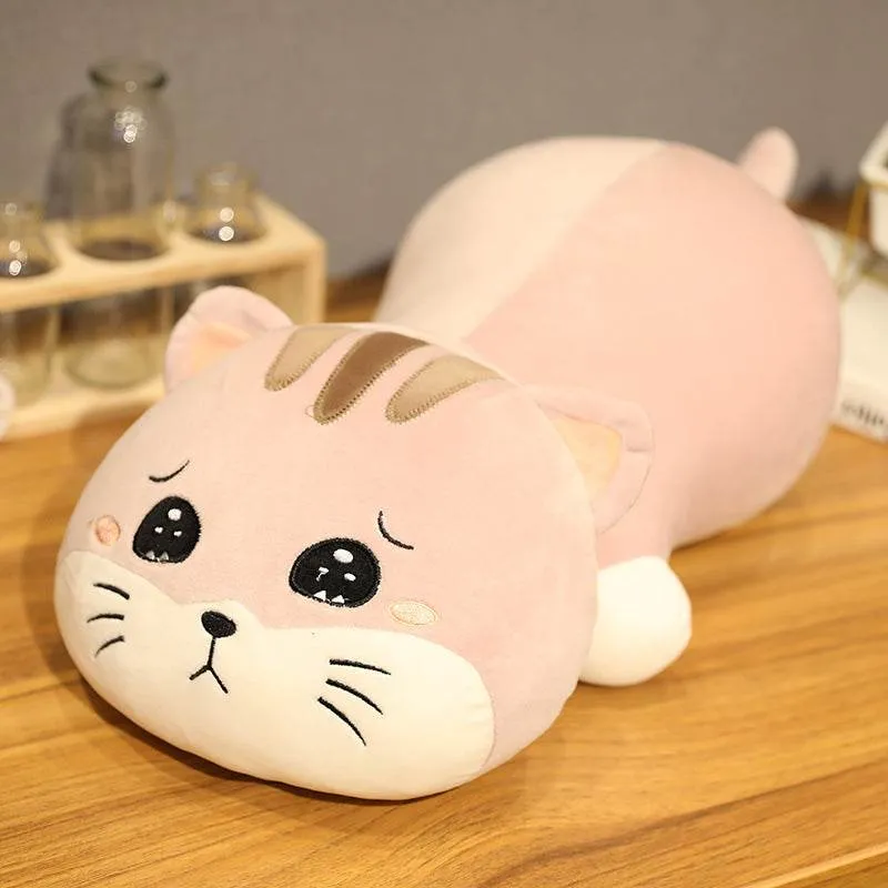 Whiskerkins: Giant Chubby Cat Plush