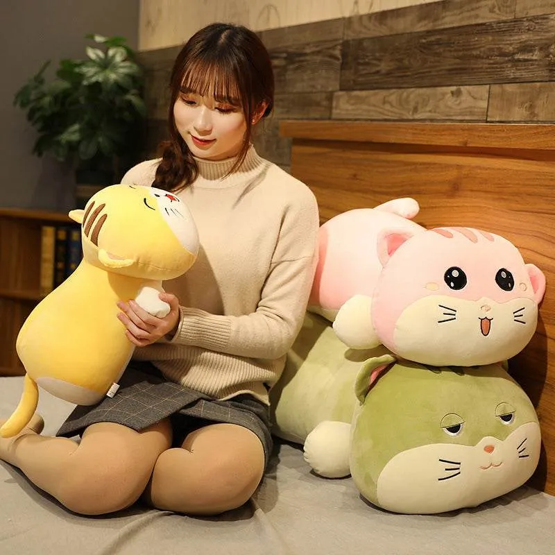 Whiskerkins: Giant Chubby Cat Plush